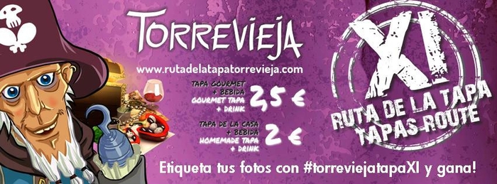 <span style='color:#780948'>ARCHIVED</span> - Torrevieja Tapas Route, 20th to 30th November