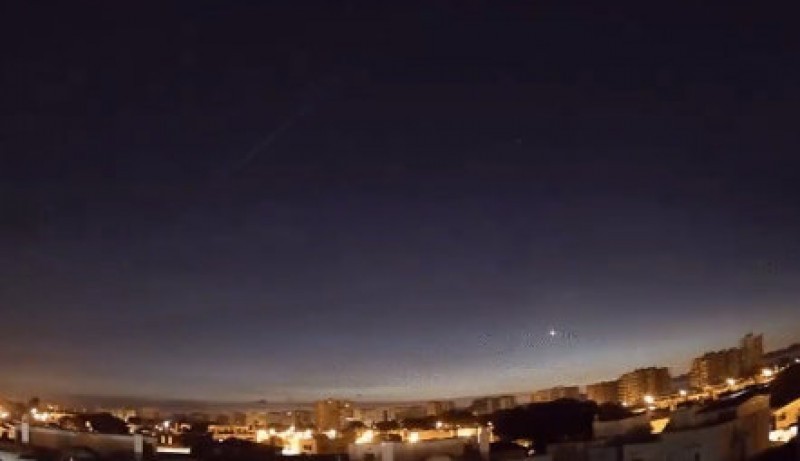 <span style='color:#780948'>ARCHIVED</span> - Supposed UFO sighting in Alicante and Murcia causes great excitement on social media