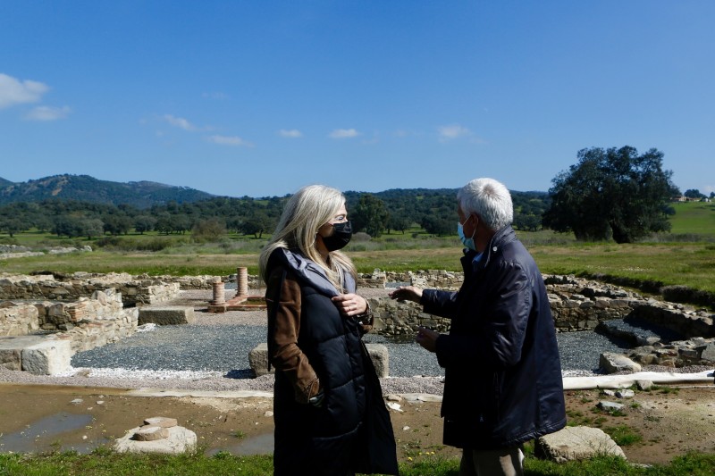 40,000 euros to continue work on Huelva Hispano-Roman archaeological site of Turóbriga