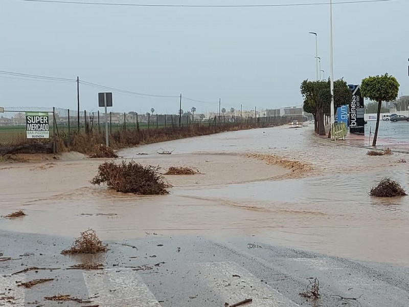 <span style='color:#780948'>ARCHIVED</span> - No major problems around the Mar Menor due to rain on Sunday