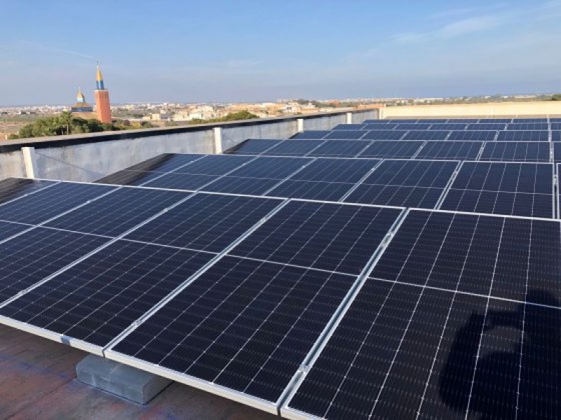 <span style='color:#780948'>ARCHIVED</span> - San Pedro del Pinatar town hall installs solar panels on town hall roof to save money