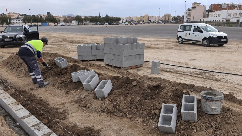 <span style='color:#780948'>ARCHIVED</span> - Albox continues conditioning work on local festivities area