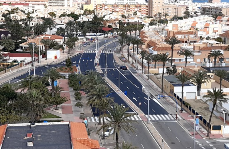<span style='color:#780948'>ARCHIVED</span> - Infamous roundabout at the southern end of La Manga gone for good