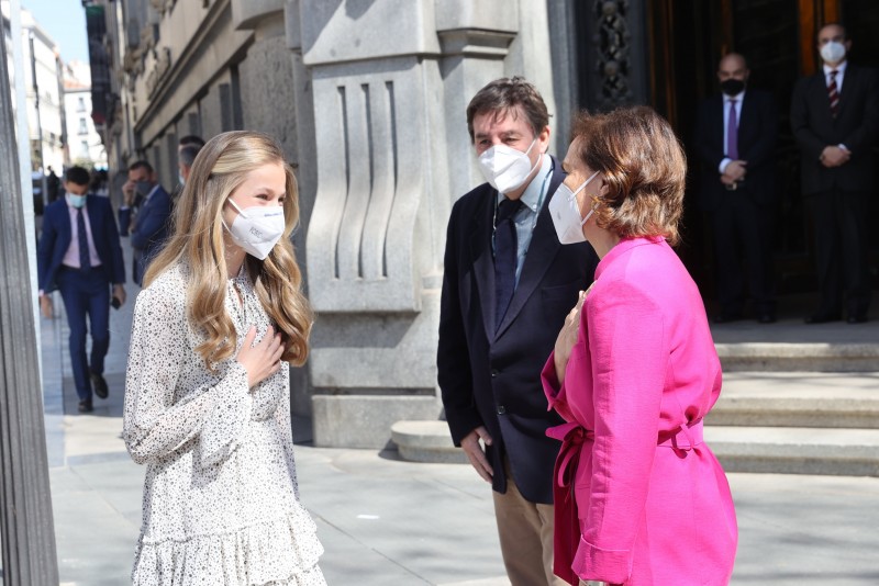 <span style='color:#780948'>ARCHIVED</span> - Successful first solo engagement for Crown Princess Leonor of Spain