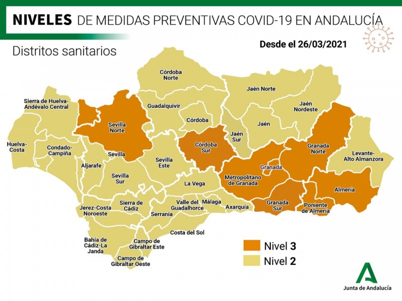 <span style='color:#780948'>ARCHIVED</span> - 40 municipalities in the Andalusia region remain confined from March 26 for another week