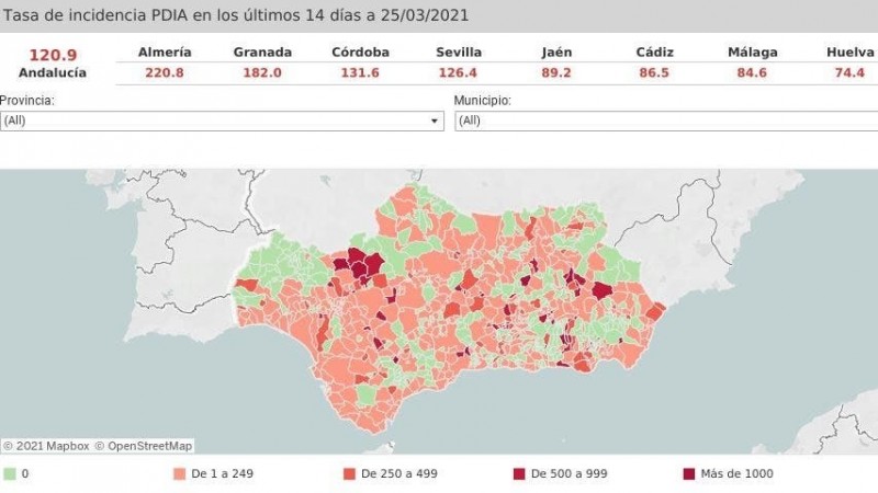 <span style='color:#780948'>ARCHIVED</span> - 40 municipalities in the Andalusia region remain confined from March 26 for another week