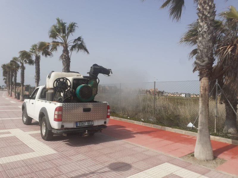 <span style='color:#780948'>ARCHIVED</span> - Los Alcazares council intensifies mosquito fumigation