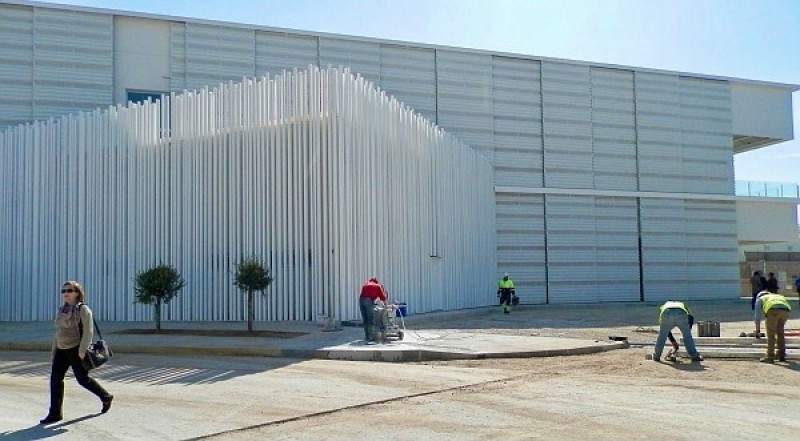 <span style='color:#780948'>ARCHIVED</span> - Work to resume on Pabellon Blanco in Torrevieja sports complex