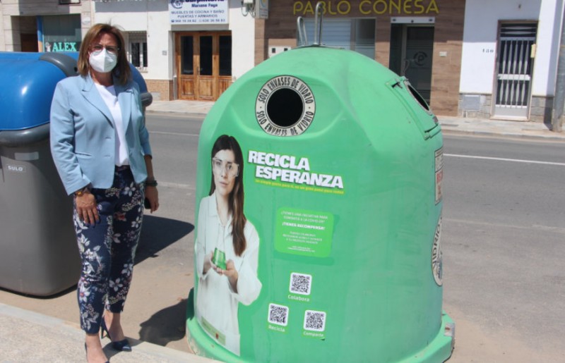 <span style='color:#780948'>ARCHIVED</span> - Águilas and San Pedro del Pinatar promote the Recicla Esperanza glass recycling campaign