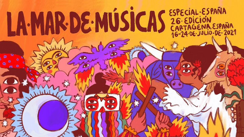 <span style='color:#780948'>ARCHIVED</span> -  Special Spanish edition of La Mar de Musicas festival in Cartagena from July 16 to 24