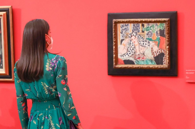 <span style='color:#780948'>ARCHIVED</span> -  Spanish Royals open new exhibition at the Alhambra in Granada
