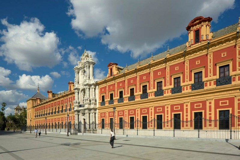 Free guided tours on offer in the Palacio de San Telmo in Sevilla