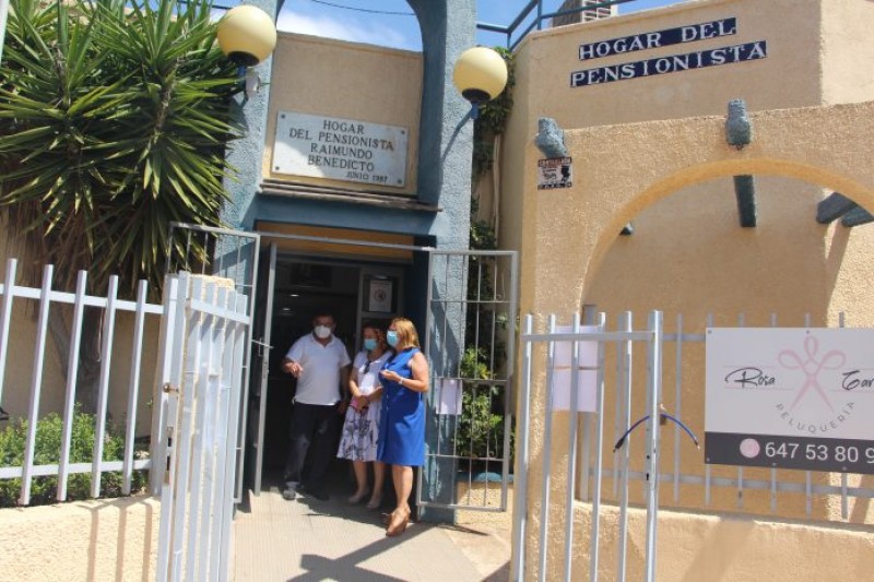 <span style='color:#780948'>ARCHIVED</span> - Social centres for pensioners reopen in San Pedro del Pinatar, Lo Pagán and San Javier