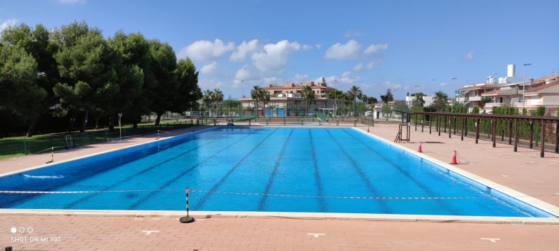 <span style='color:#780948'>ARCHIVED</span> - Swimming pool at Spa Punta Calera in Los Alcazares opens July 1
