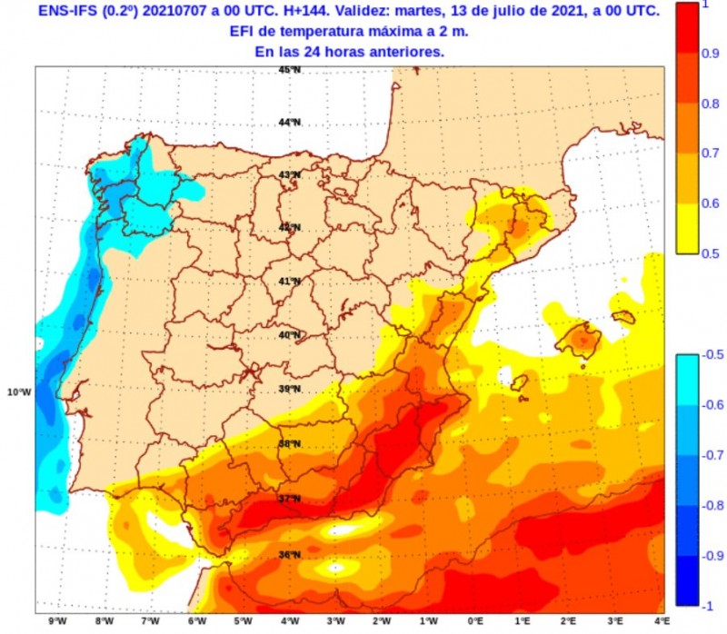 <span style='color:#780948'>ARCHIVED</span> - Heatwave will hit Murcia on Monday and could break 47 degree record