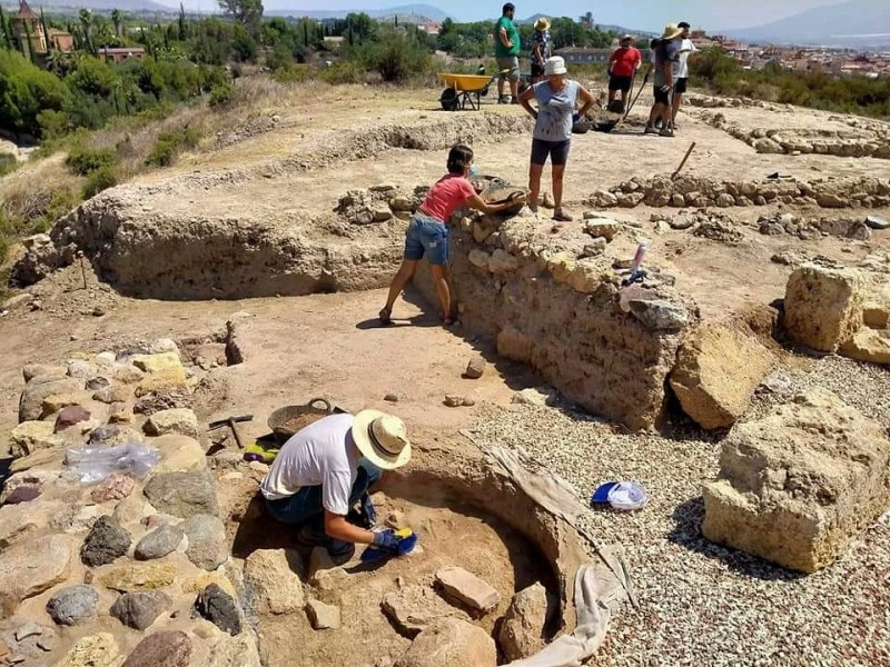 <span style='color:#780948'>ARCHIVED</span> - Annual excavation underway at Las Cabezuelas predominantly Iberian site in Totana