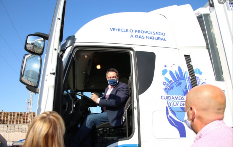 <span style='color:#780948'>ARCHIVED</span> - Murcia company develops 450-kilometre emission-free HGV Mediterranean Corridor