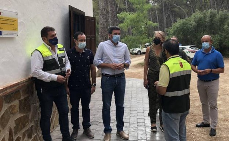 <span style='color:#780948'>ARCHIVED</span> - New Sierra Espuña forest fire protection base opened in Alhama de Murcia