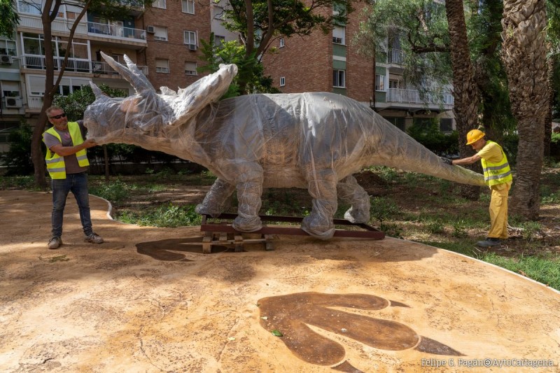 <span style='color:#780948'>ARCHIVED</span> - Cartagena park remodelled with Jurassic theme