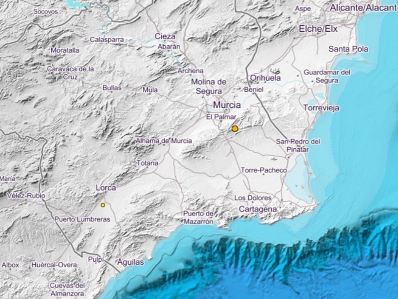 <span style='color:#780948'>ARCHIVED</span> - Earthquake in Murcia yesterday was strong enough to be felt