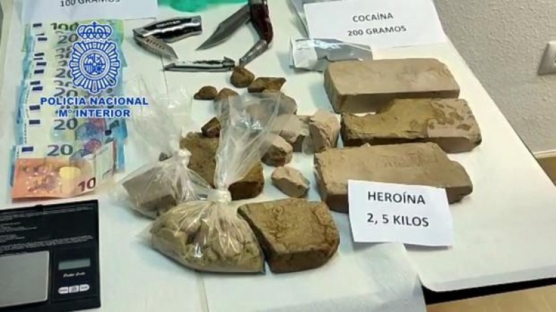 <span style='color:#780948'>ARCHIVED</span> - Alicante police shut down one of the biggest heroin trafficking operations in recent years