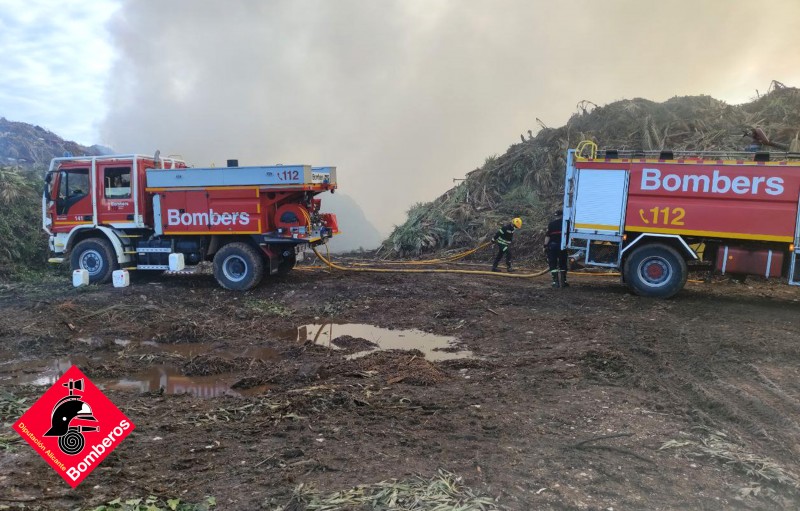<span style='color:#780948'>ARCHIVED</span> - Blaze forces closure of green waste landfill in Javea