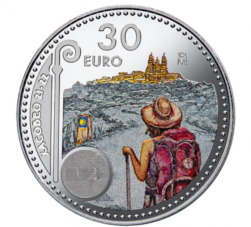 <span style='color:#780948'>ARCHIVED</span> - Spain releases unique 30 euro coin