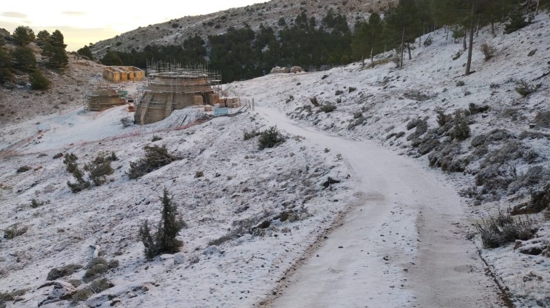 First snowfall of the winter in the Region of Murcia: November 24