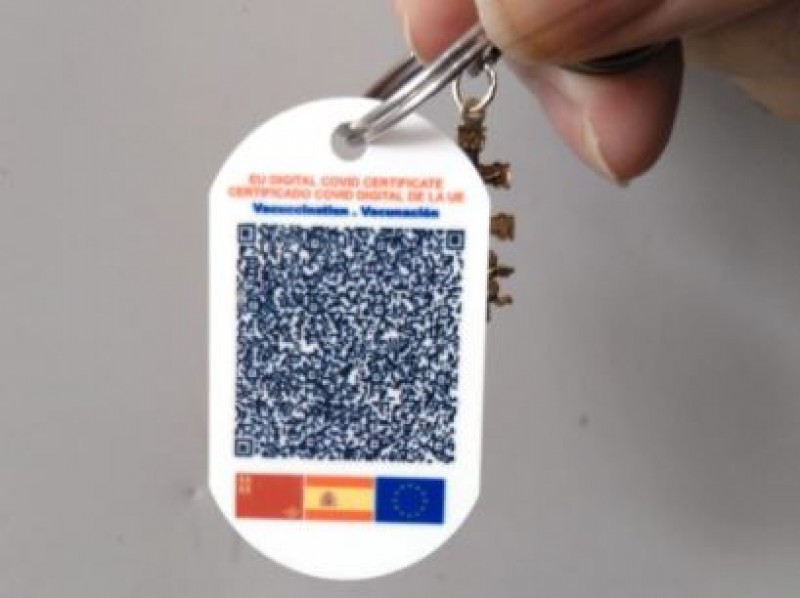 <span style='color:#780948'>ARCHIVED</span> - Cartagena company sells customised Covid pass merch