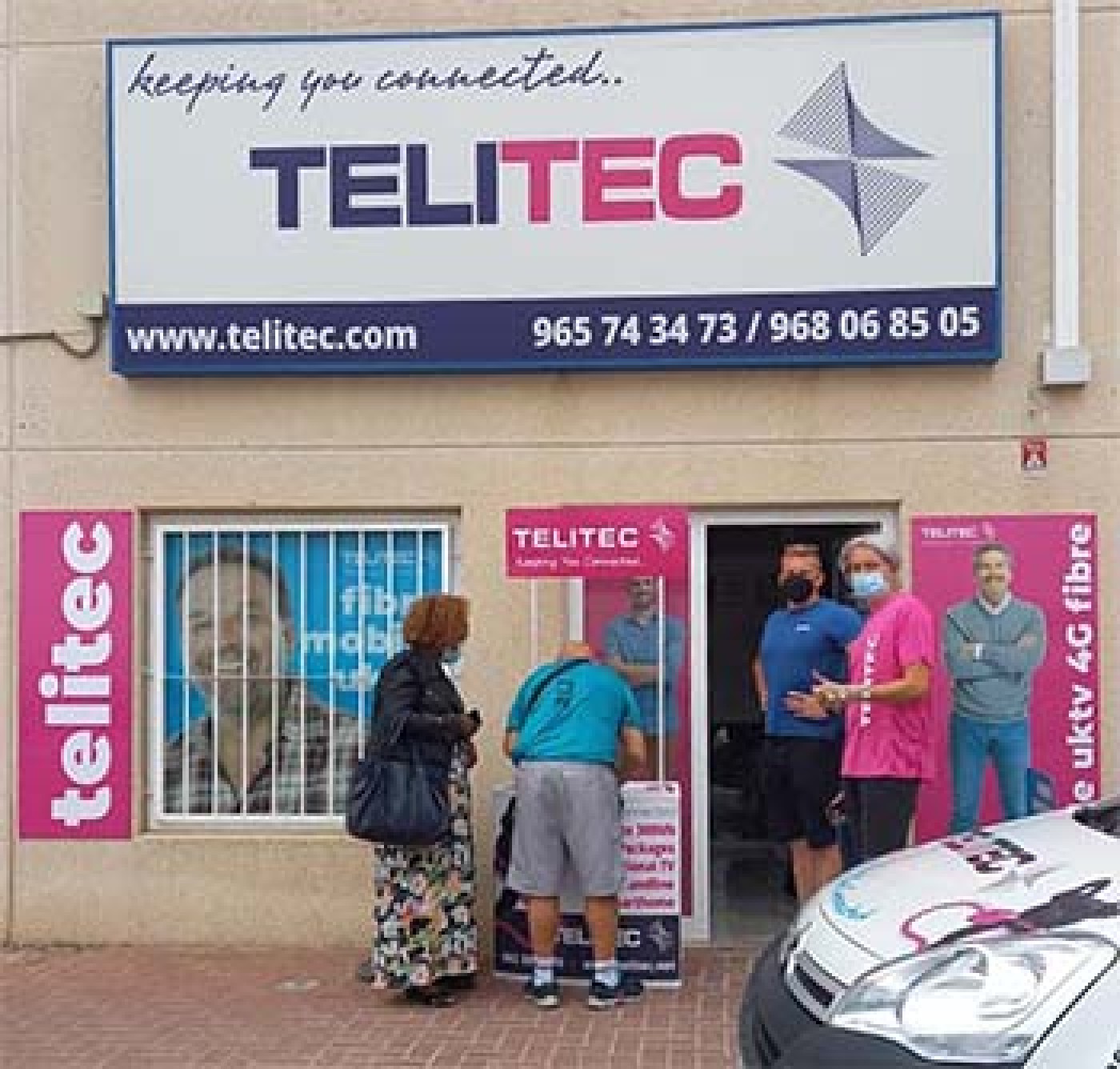 Telitec telecommunications experts in Camposol keeping you connected