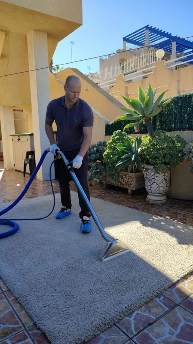 Cleantero upholstery cleaning and pressure washing for the Costa Blanca and Murcia