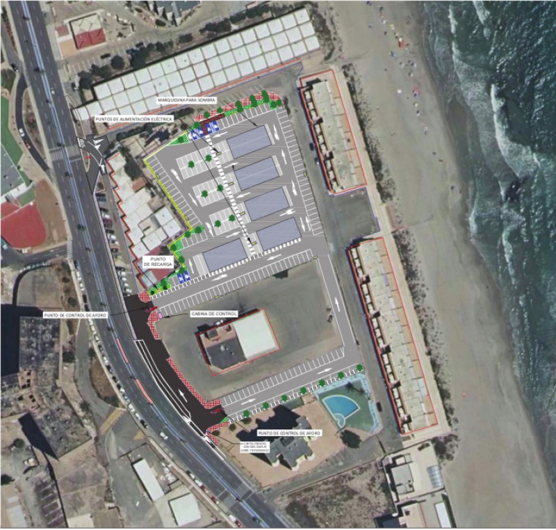 New 300-vehicle car park for La Manga del Mar Menor