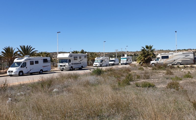 Caravans and motorhomes in Mazarron face strict new parking rules