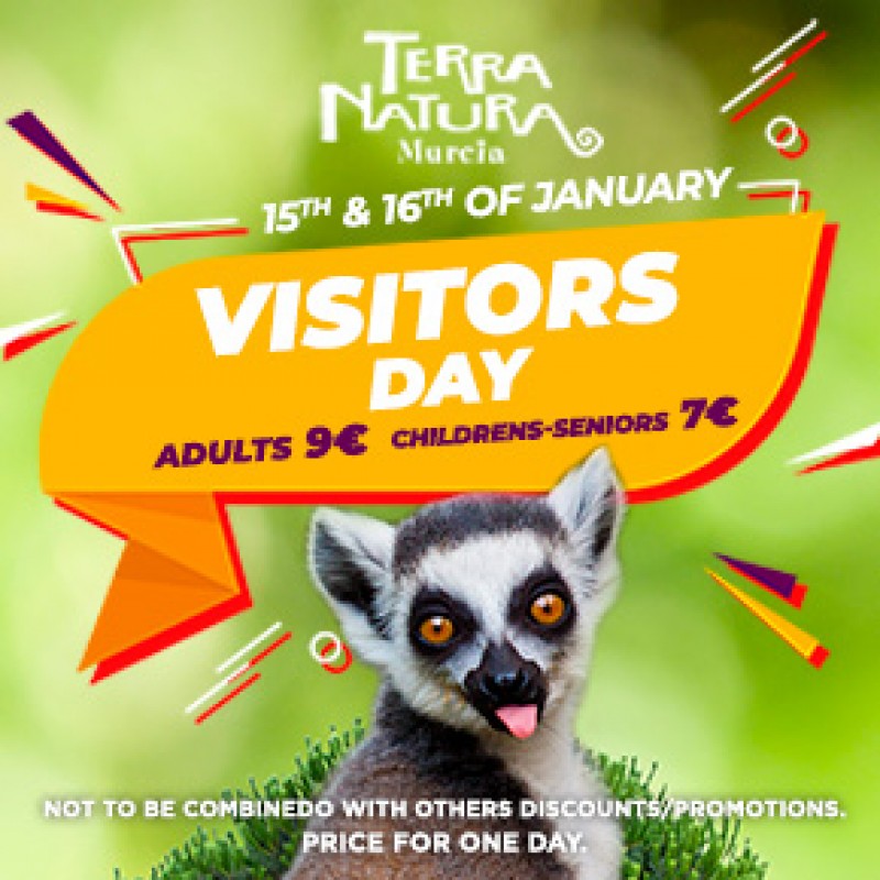 <span style='color:#780948'>ARCHIVED</span> - Half-priced tickets at Terra Natura Murcia this weekend: January 15 and 16