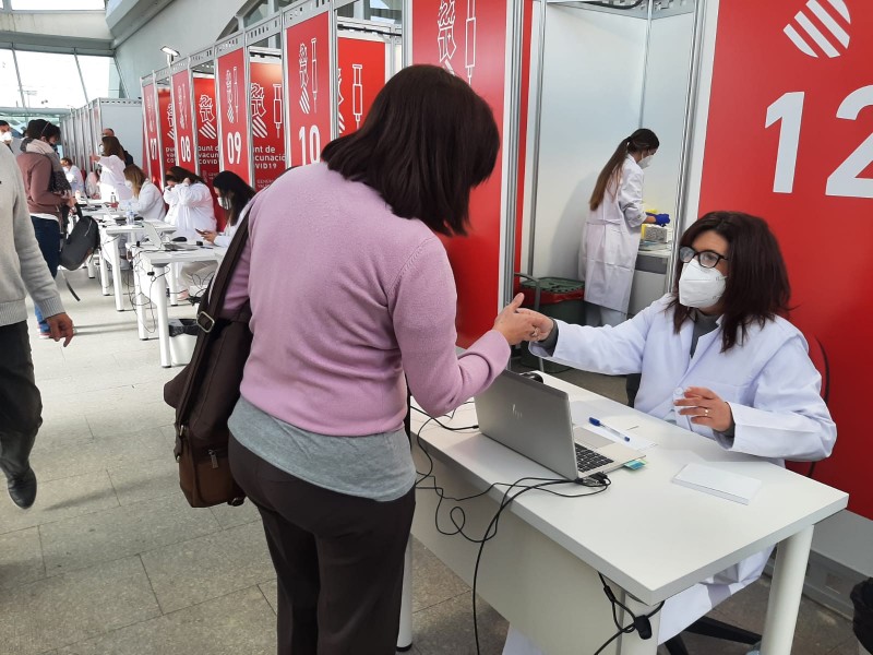 <span style='color:#780948'>ARCHIVED</span> - Mass vaccination centre in Alicante will adminster 4,000 jabs a day