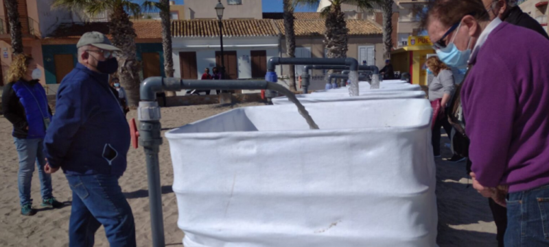 <span style='color:#780948'>ARCHIVED</span> - Los Alcazares launches pilot project to extract mud from Mar Menor