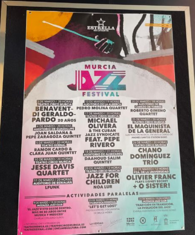 <span style='color:#780948'>ARCHIVED</span> - Murcia Jazz Festival: March 3-27