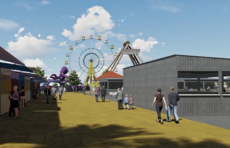 <span style='color:#780948'>ARCHIVED</span> - Work begins on new 1.3 million euro fairground in Alhama de Murcia