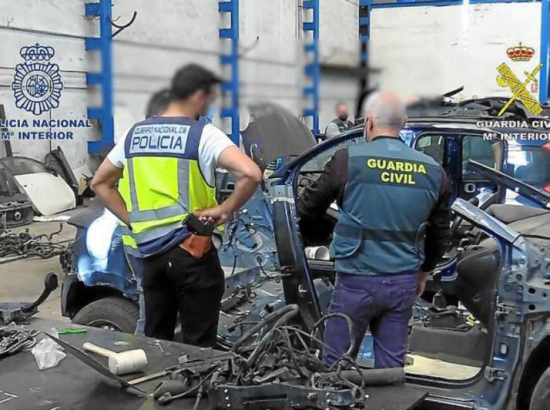 <span style='color:#780948'>ARCHIVED</span> - 37,000 vehicles stolen each year in Spain