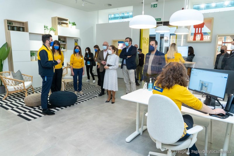 <span style='color:#780948'>ARCHIVED</span> - IKEA opens a new design and planning shop in Cartagena