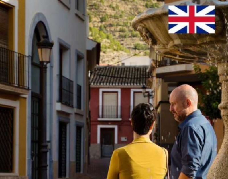 April to June guided tours in English of the historic centre of Alhama de Murcia