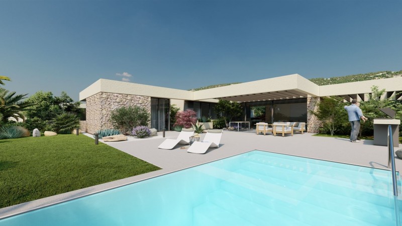 Natural and energy efficient villas for sale at the new Las Vistas Altaona development in Murcia