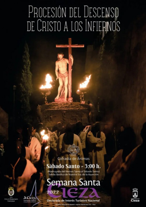 <span style='color:#780948'>ARCHIVED</span> - April 8 to 17 Semana Santa in Cieza 2022, an event of National Tourist Interest