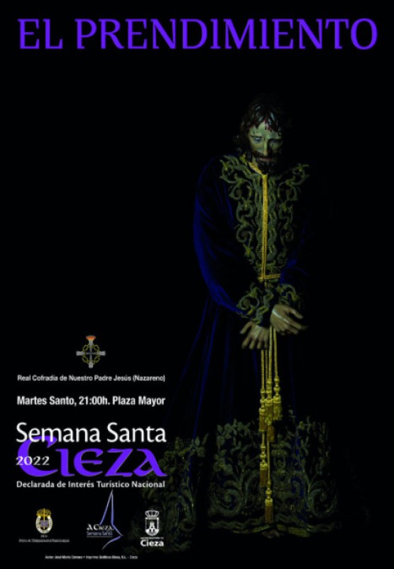 <span style='color:#780948'>ARCHIVED</span> - April 8 to 17 Semana Santa in Cieza 2022, an event of National Tourist Interest