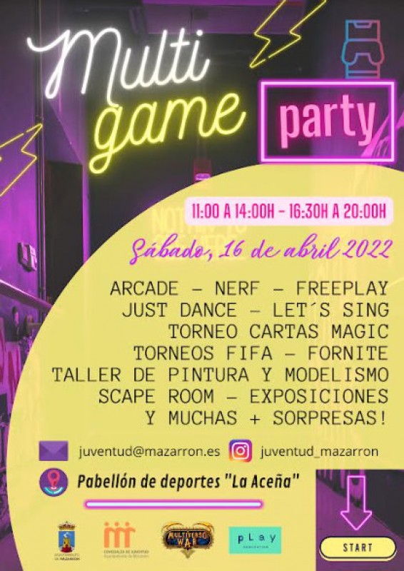 <span style='color:#780948'>ARCHIVED</span> - April 16 Multi Game Party in Mazarron