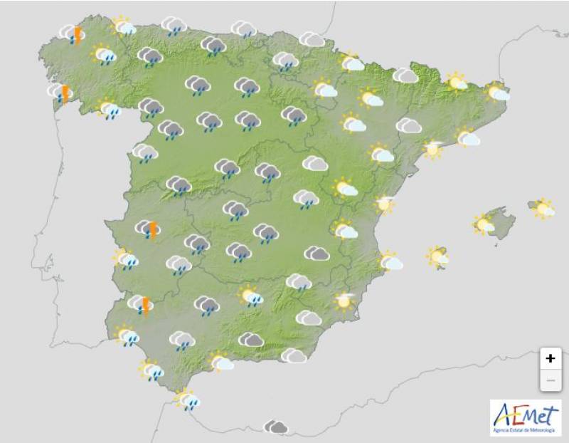 <span style='color:#780948'>ARCHIVED</span> - Rain returns in time for Easter: Spain weather forecast April 10-14