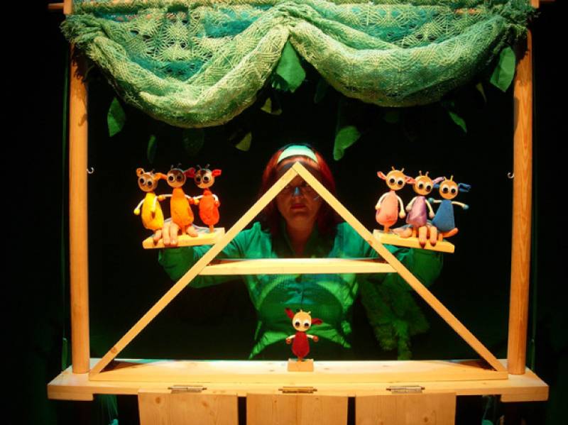 May 17, puppet theatre for children at the Teatro Guerra in Lorca