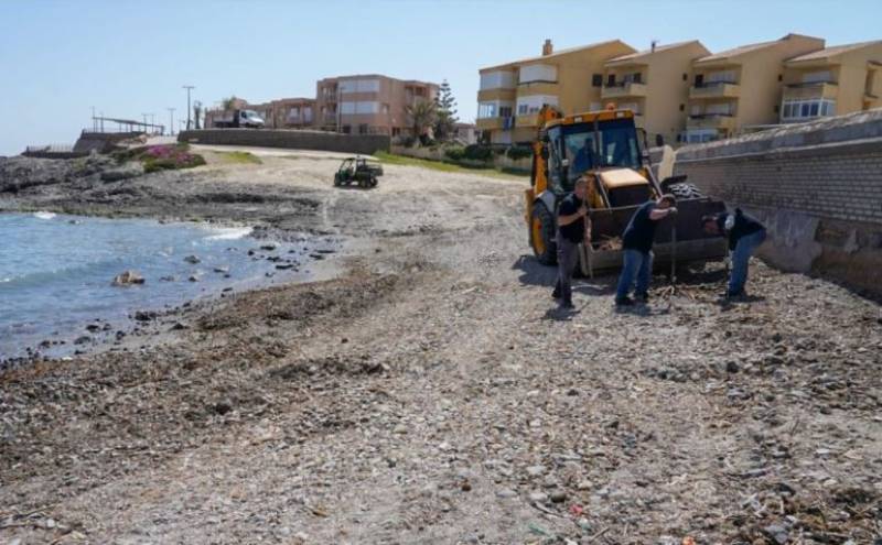 <span style='color:#780948'>ARCHIVED</span> - 50,000 tonnes of sand lost and 4.5m to fix the damage: how the storms affected Cartagena beaches