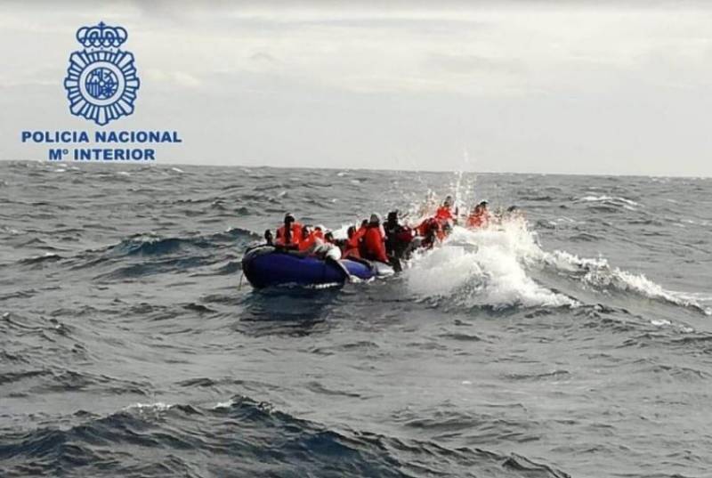 Three migrant boats carrying 30 people intercepted in Murcia in 48 hours