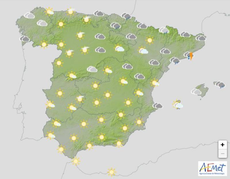 <span style='color:#780948'>ARCHIVED</span> - Spain blanketed in heaviest April snowfall in 20 years